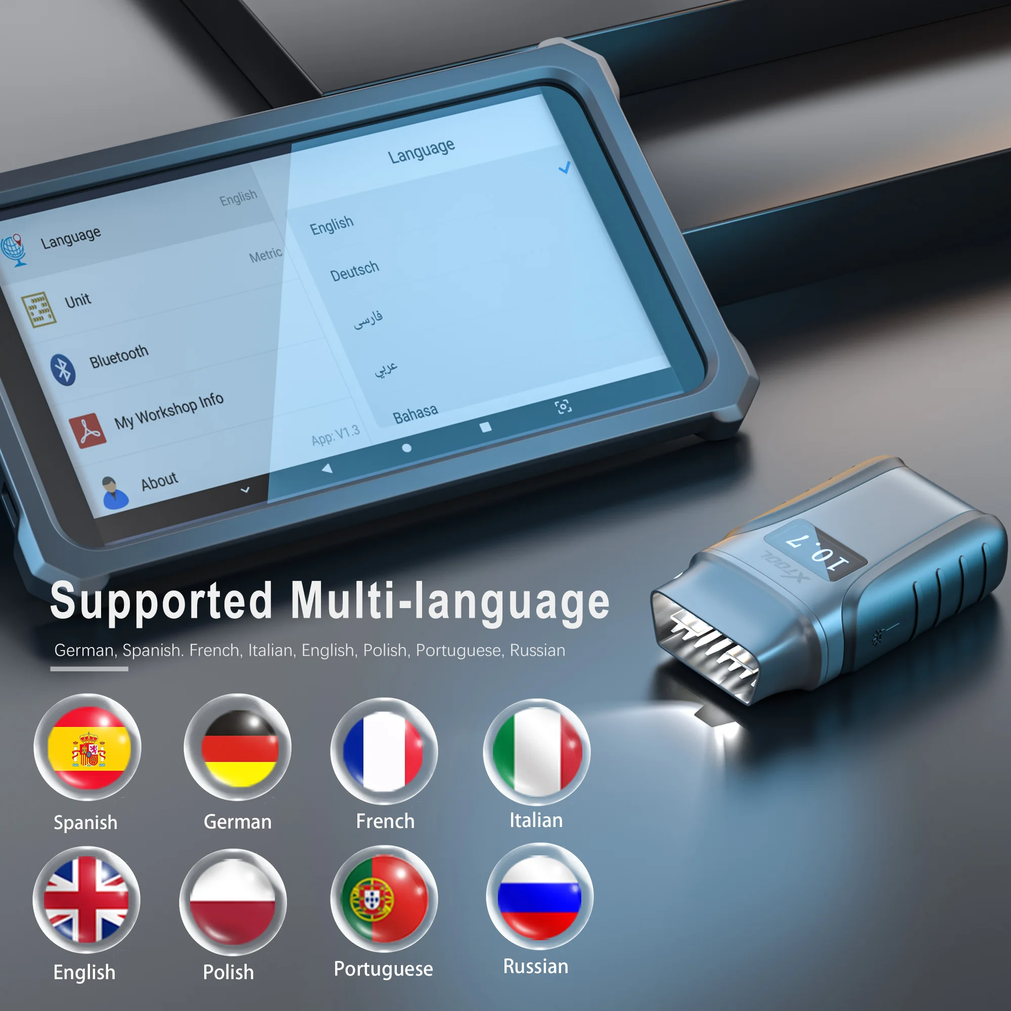 Автомобильный сканер XTOOL Anyscan A30M диагностические инструменты для полной системы