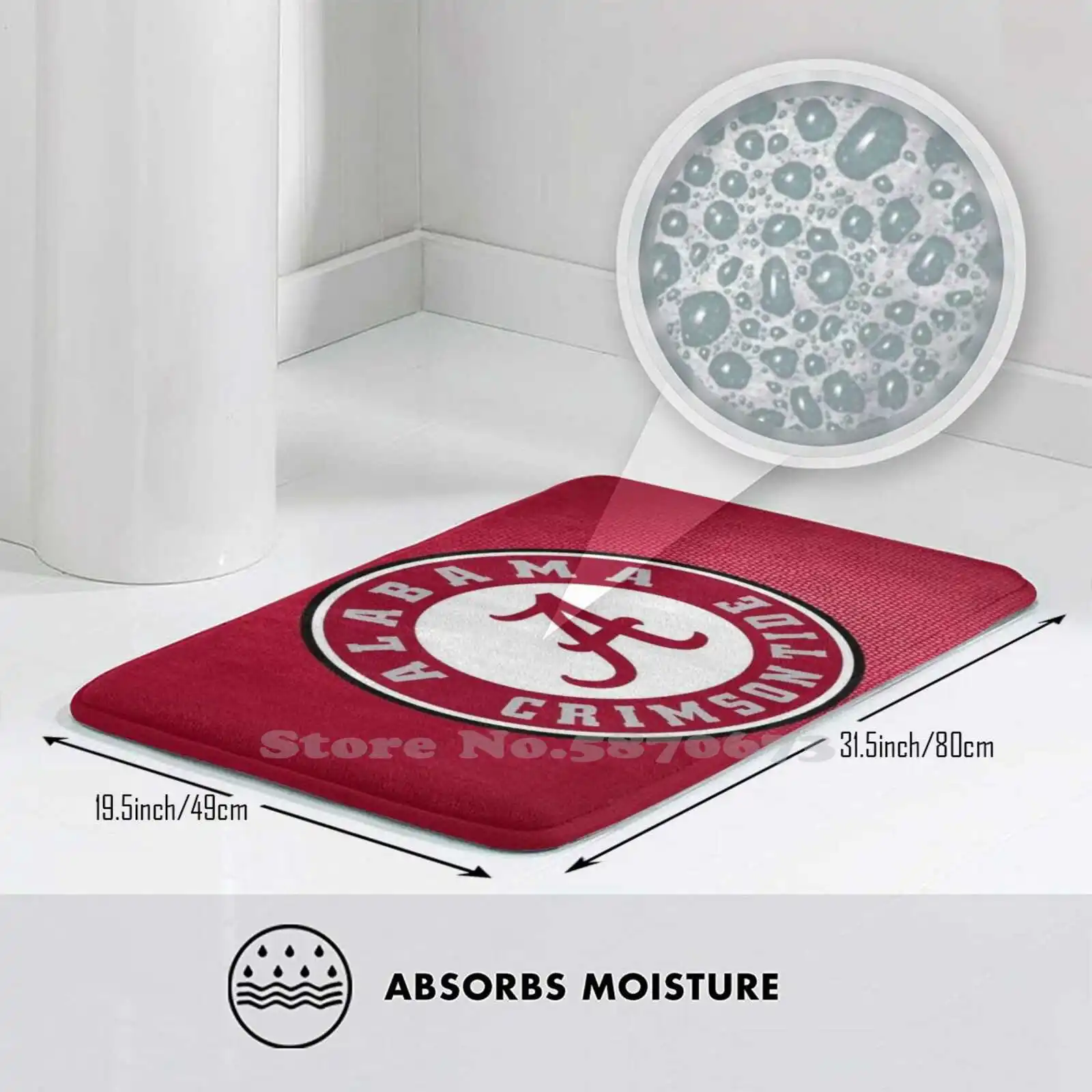 Дверной коврик для ног домашний футбольный трендовый милый спортивный