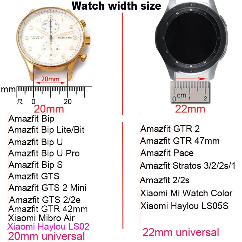 

Stainless Steel Strap For Xiaomi Amazfit Bip U Pro Band Bracelet Milanese Smart Watchband For Amazfit GTS 2 Mini 2e GTR 2 47mm