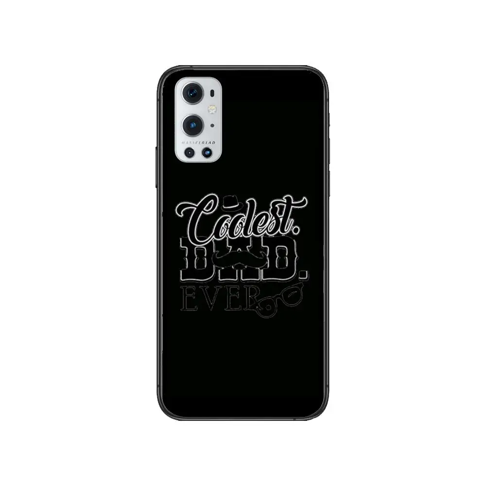 

Best Dad Ever Cool Man For OnePlus Nord N100 N10 5G 9 8 Pro 7 7Pro Case Phone Cover For OnePlus 7 Pro 1+7T 6T 5T 3T Case