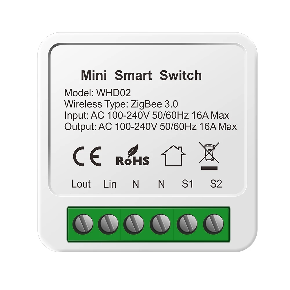 16A мини Zigbee умный переключатель Moudule система автоматического управления &quotумный