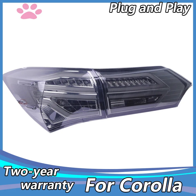 

Car Styling rear Lamp for Toyota corolla taillight 2014 -2017 LED rear lamp LED DRL crolla taillight assembly