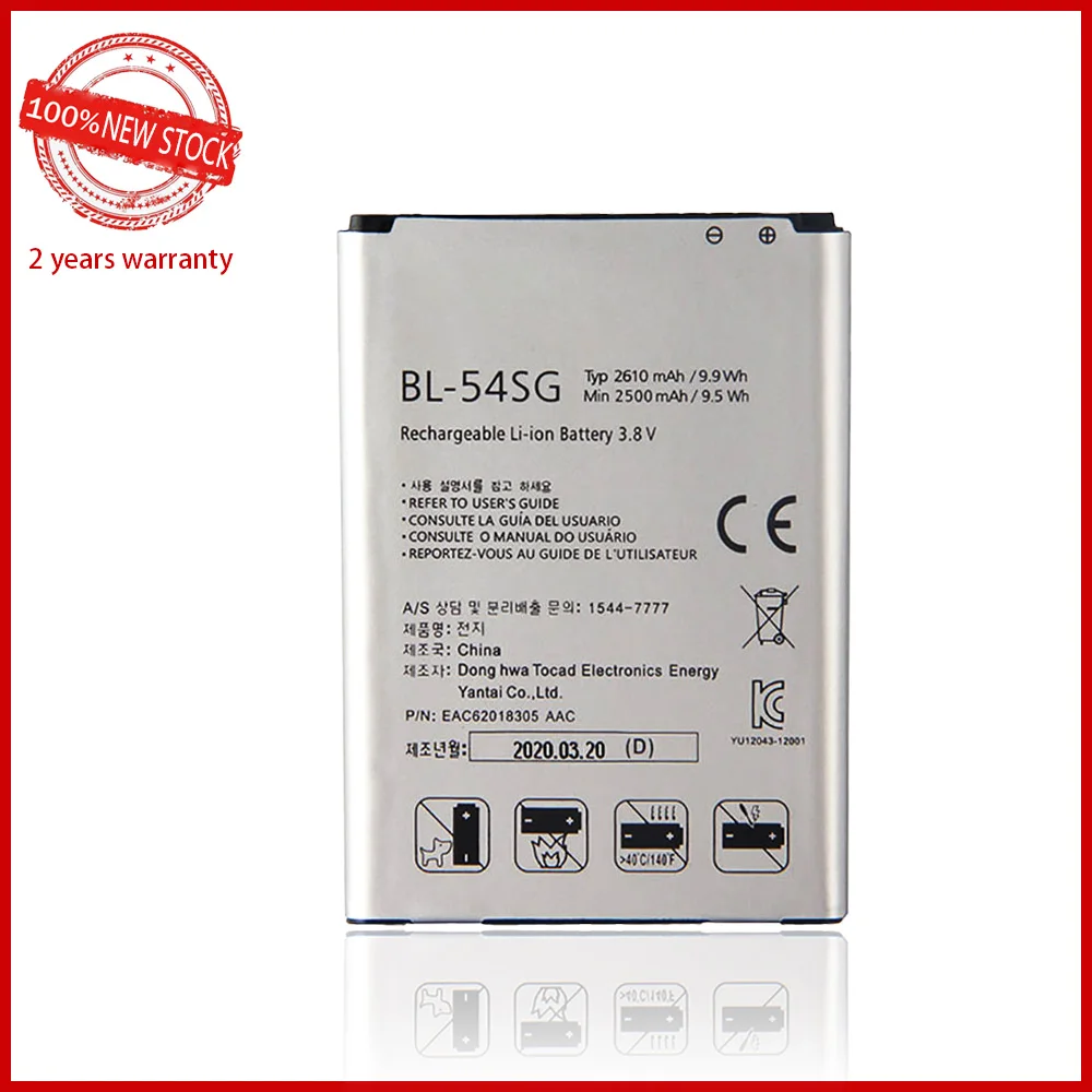 Аккумулятор BL 54SH 54SG 100% мА ч для LG G2 F320 F340L H522Y F260 D728 D729 H778 H779 D722 lg 90 D410 2610 оригинал |