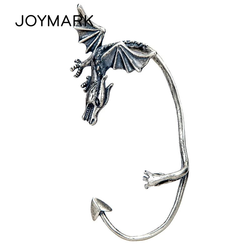 

Серьги в стиле «панк», без пирсинга, из тайского серебра 925 пробы, в стиле хип-хоп