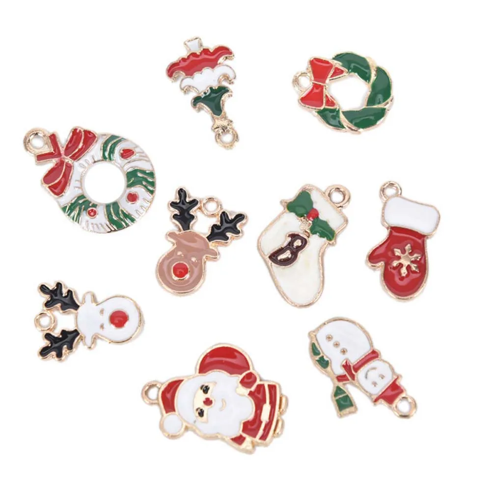Оптовая продажа 19 шт. креативные рождественские подвесные украшения DIY