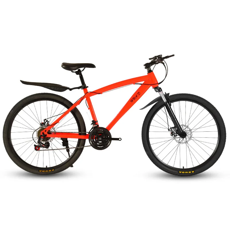 Billig 24/26-zoll Mountainbike Geschwindigkeit Ändern Doppel Disc Bremse Speichen Rad Student Erwachsene Dämpfung Kreuz-Land Bike
