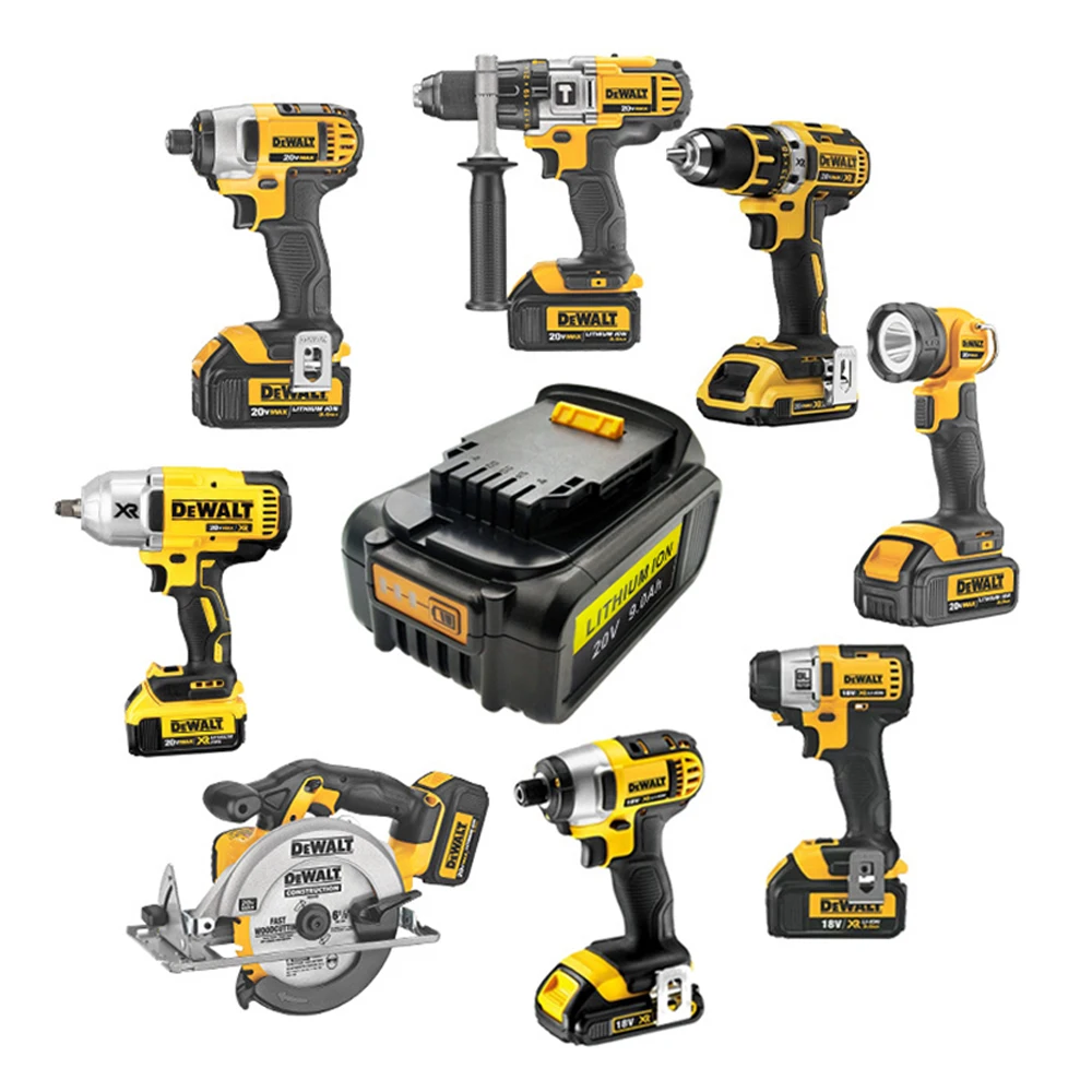 

Suitable For Dewei Lithium Drill Tool Backup Battery, 20V 9.0Ah, DCB180, DCB181, DCB201, DCB202, 18650, BMS.