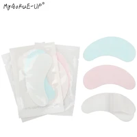 100 pairslot eyelashes paper patches pink pads under gel eye pads grafted eyelashes eyelash extension makeup tools