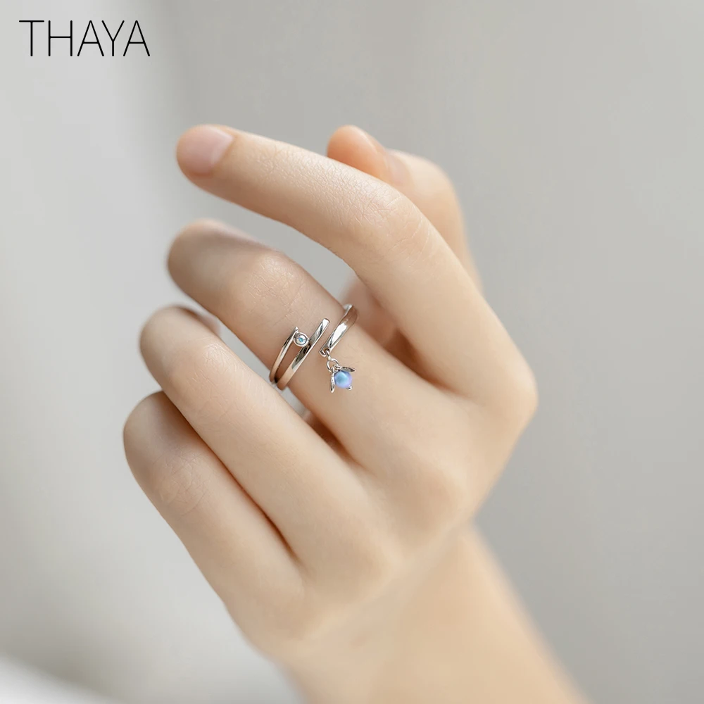 Thaya Midsummer Night's Dream дизайнерские кольца, винтажные цветные жемчужины, S925 Стерлинговое Серебро, Ювелирное кольцо для женщин