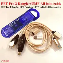 2021 оригинальный EFT Pro 2 Dongle u0028 + FTP неограниченные загрузкиu0029 UMF ALL Boot cable Easy Micro USB To