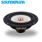 4-дюймовый Полнодиапазонный динамик Sounderlink Audio Labs, Высокочастотный Низкочастотный динамик алюминиевая пуля, 2 слоя, Hi-Fi, 1 шт.