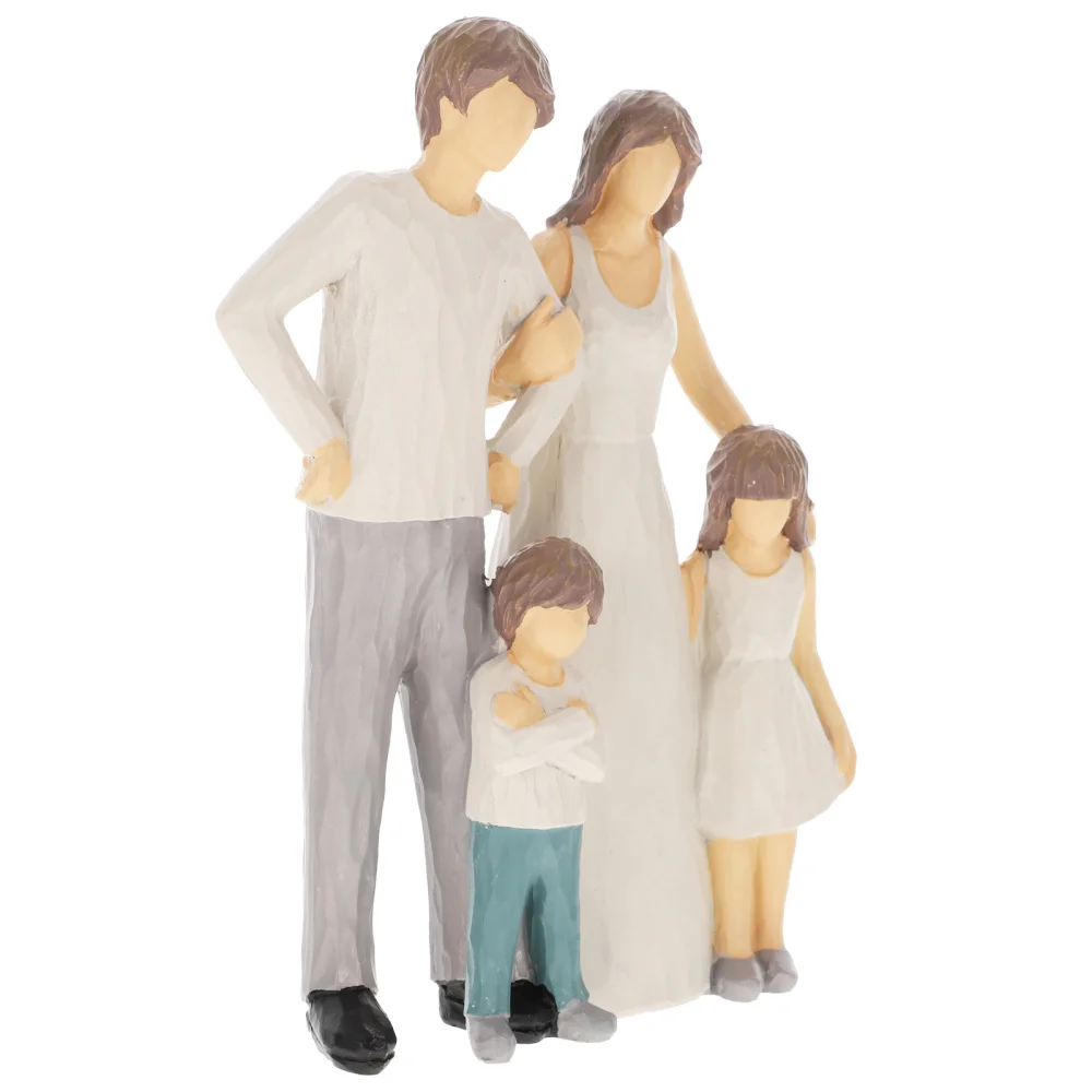 

Chic Home Figurine Ornament Resin Figure Decoration Desktop Figure Ornament