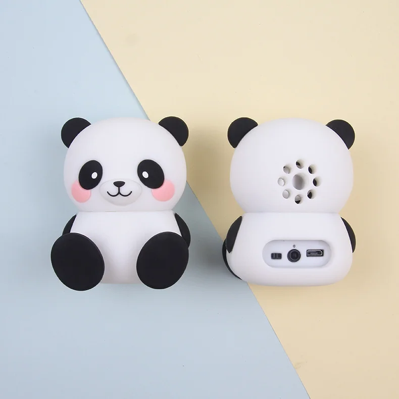 Bluetooth multifunction speaker mobile phone holder stereo mini portable cartoon animal. | Speakers