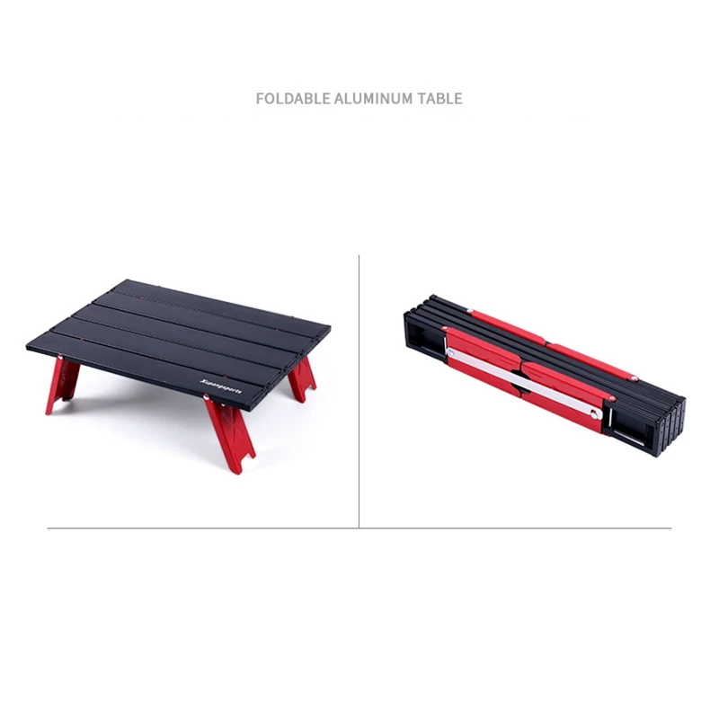 

Protable Outdoor Folding Table Camping Aluminium Alloy Picnic desk Waterproof Ultra-light Folding Table