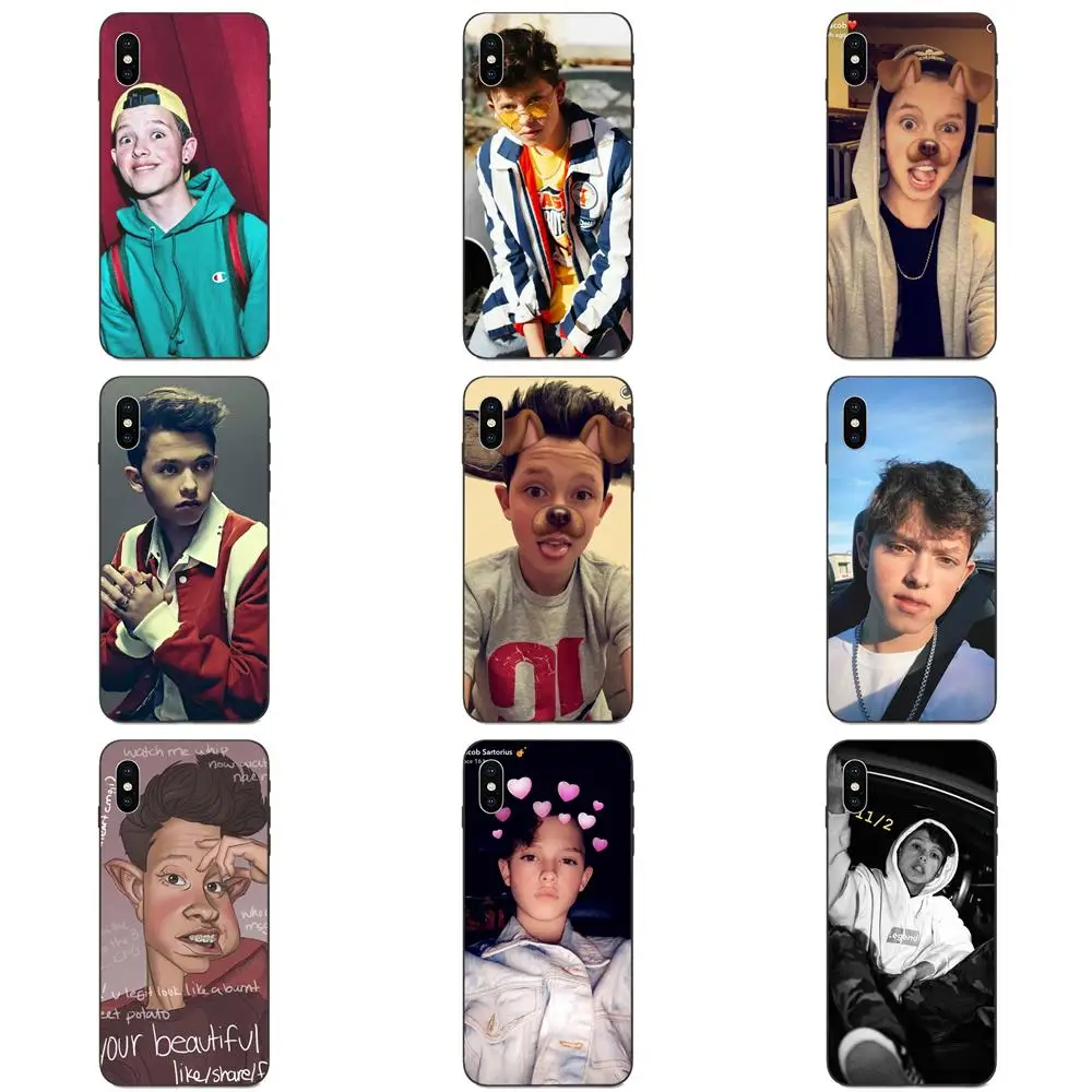 Чехол для мобильного телефона черный чехол из ТПУ Jacob Sartorius Xiaomi Redmi Note 3 3S 4 4A 4X 5 5A 6 6A