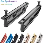 Разъем адаптера для Apple Watch series 6, SE 5, 4, 3, 2, ремешок 44 мм, 40 мм, для iwatch band 42 мм, 38 мм, простой инструмент для аксессуаров, оптовая продажа