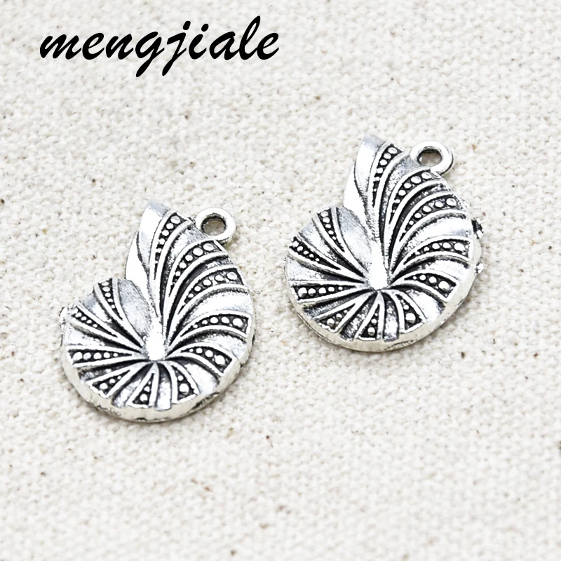 

9pcs Wholesale Metal Alloy Shell Conch Charms For Jewelry Making DIY Necklace Bracelet Supplies