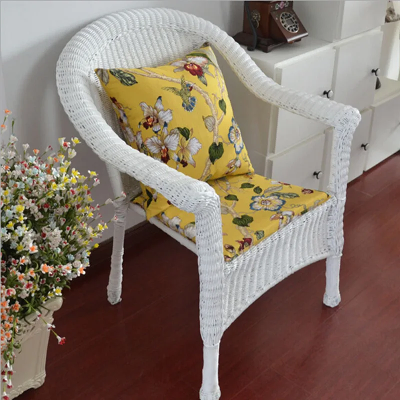 Роскошный чехол для подушки Европейский с изображением ярких птиц и цветов