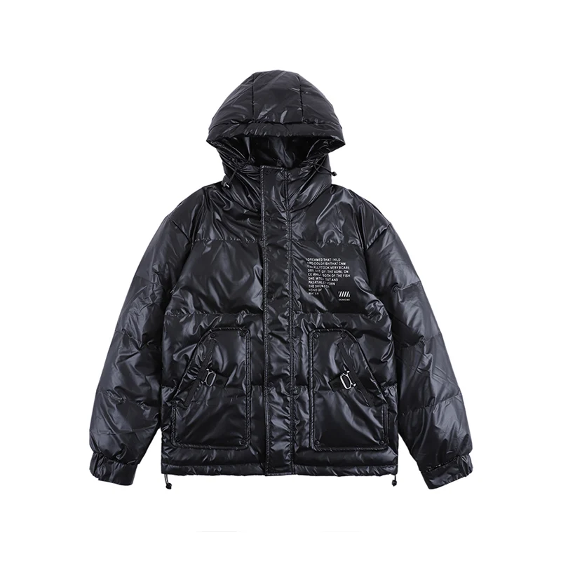 

Men Oversize Jacket Coat Waterproof Thicken Outwear White Duck Down Parka Coat Men's Winter Down Jacket With Hooded