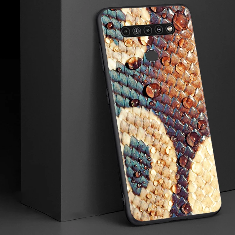 

Hot Tiger Leopard for LG G8 G8S G8X V30 V35 V40 V50 V60 ThinQ Q60 K40 K50 K51 K61 K71 K92 K62 Soft Black Phone Case