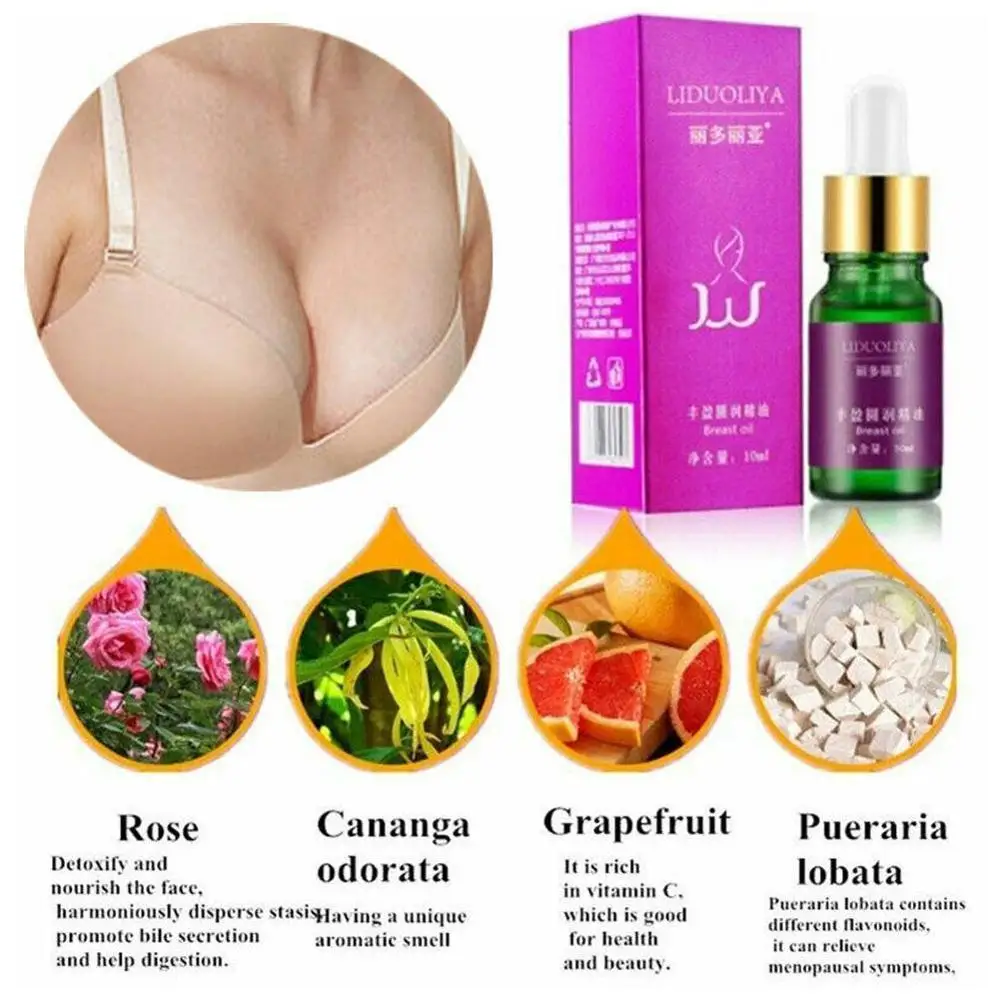 10 мл растительное натуральное масло для груди пухленькое эфирное увеличения
