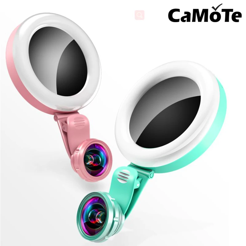 Светодиодная лампа 20x с широкоугольным планшетом светодиодная для макияжа