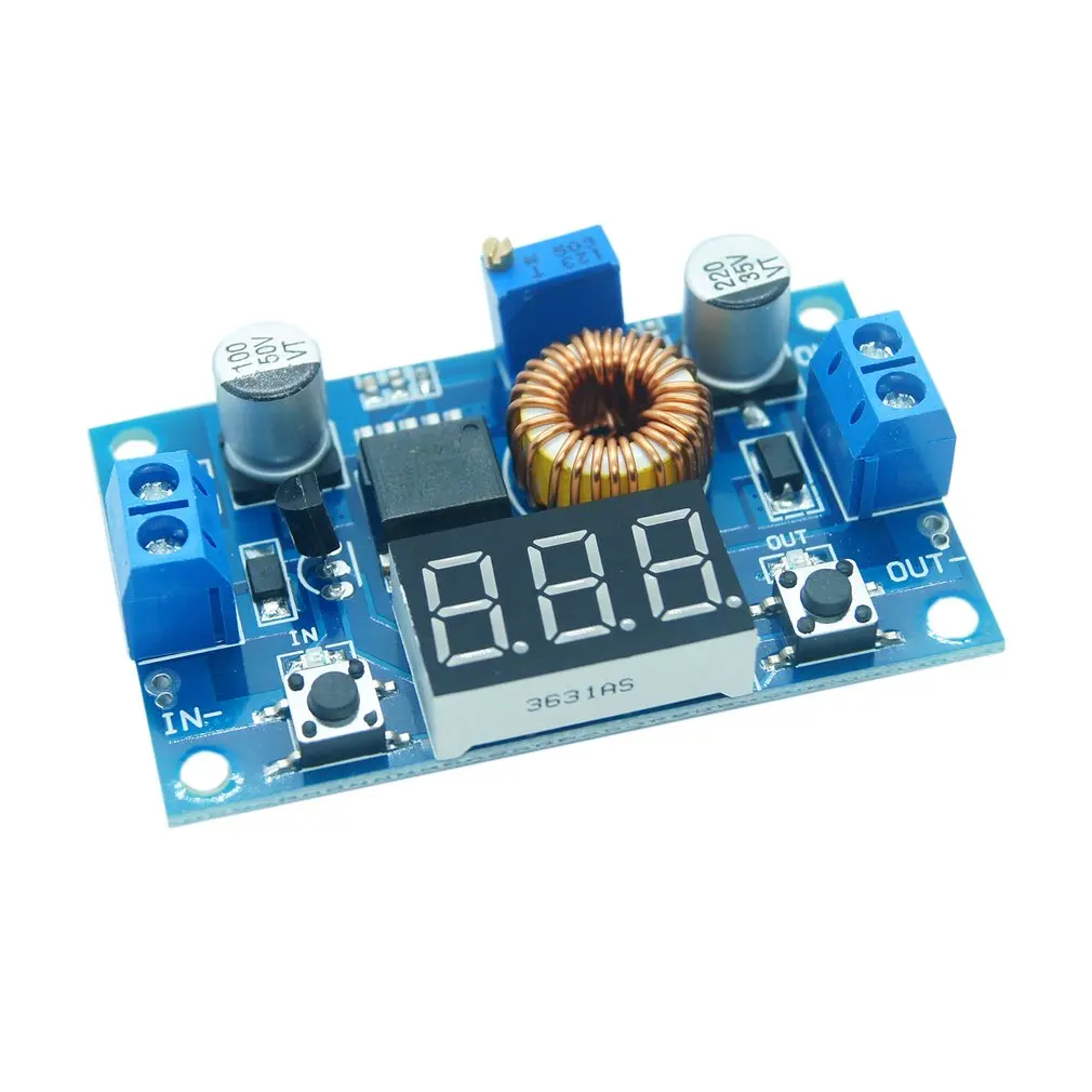 Самый понижающий стабилизатор напряжения DC-DC преобразователь 5-36 в до 1 25-32 В 5A