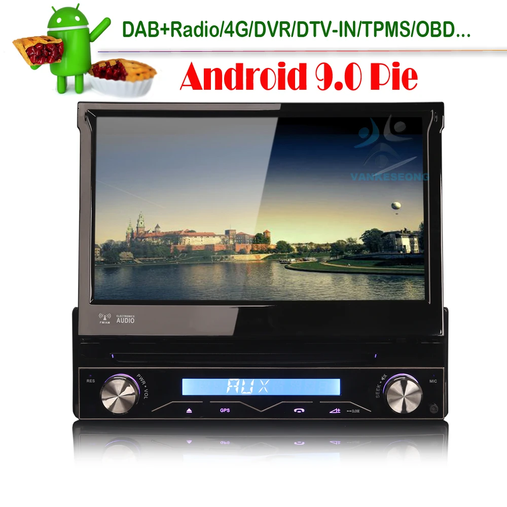 Автомагнитола 4G Android 9 0 4 Гб ОЗУ GPS навигация Bluetooth OBD DVR|car radio|din dinradio car |