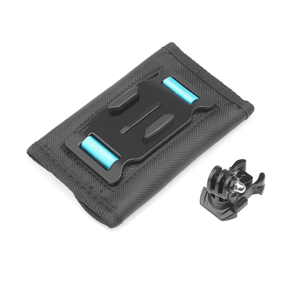 Вращающийся на 360 градусов рюкзак с зажимом для GoPro Hero 8 7 5 черный Xiaomi Yi 4K Sjcam Eken