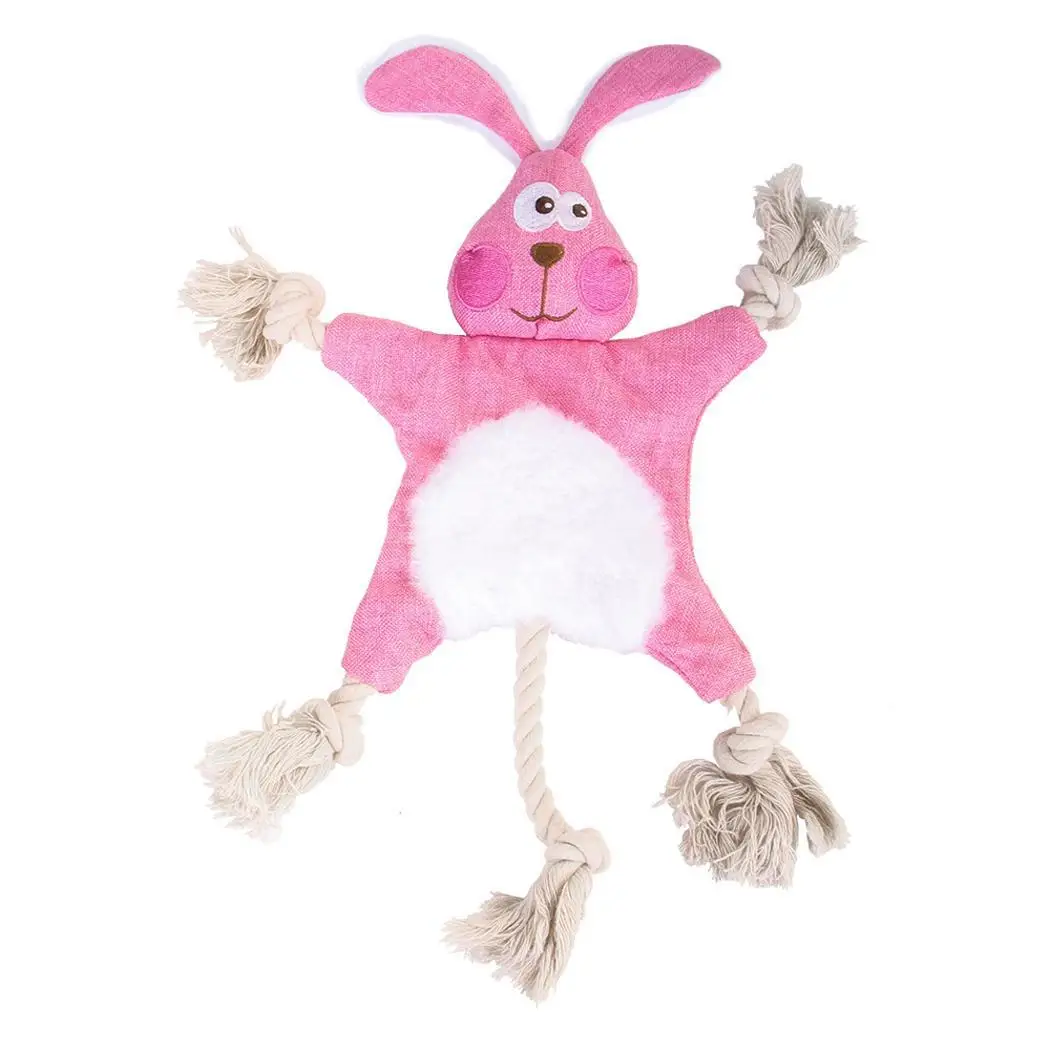 Плюшевые Звуковые износостойкие укусы игрушки для собак животных имитация лисы