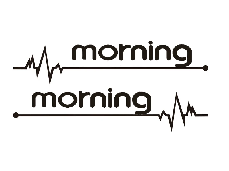 Черный 2 шт зеркало заднего вида Наклейка для kia morning - Название цвета: Черный