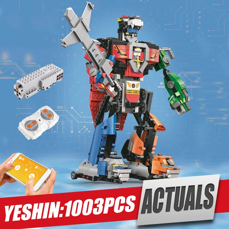 Молд KING 15037 креативные игрушки приложение RC моторизованный изменяющийся робот