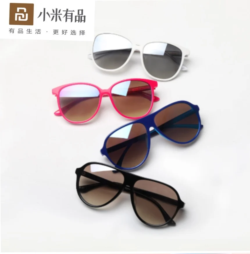 Детские поляризованные солнцезащитные очки Youpin TS SR006/SR007 модной новинки для занятий спортом, защищающие глаза от ультрафиолета.