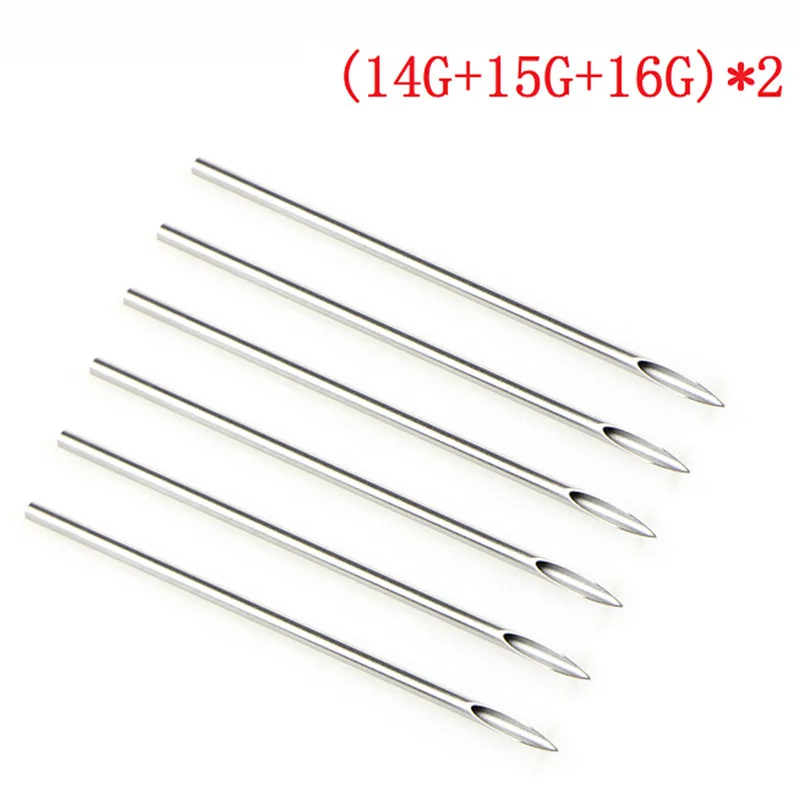 38 шт./компл. сосок для живота бровь губ кольцо носа пирсинга языка набор Ювелирный инструмент иглы