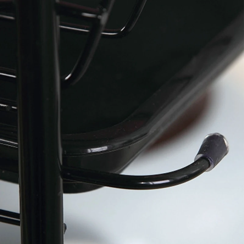 

Dish Rack Set 2-Tier Kitchen Organizer Tools Plate Spoon Storage Frame Steel Drain Bowl Rack Kitchen Dish Shelf