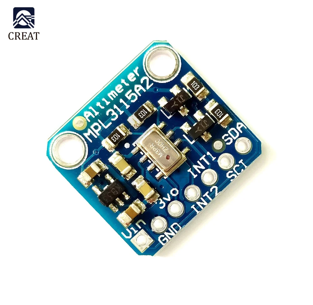 MPL3115A2 I2C Барометрический интеллектуальный датчик температуры и давления плата