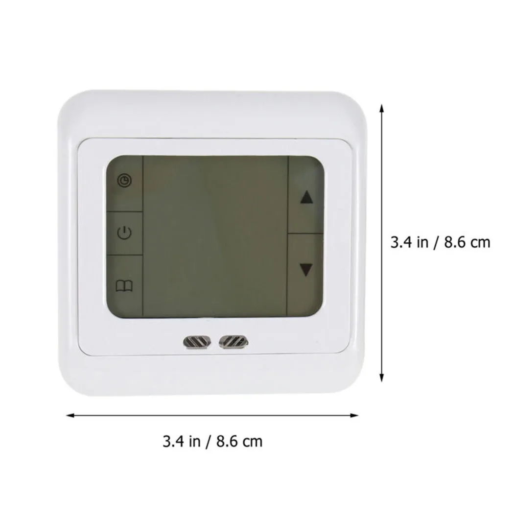 

Digital Thermostat LCD Touch Electric Room Underfloor Heating Temperature