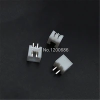 100 piece xh 2 54 2 pin connector plug male connector