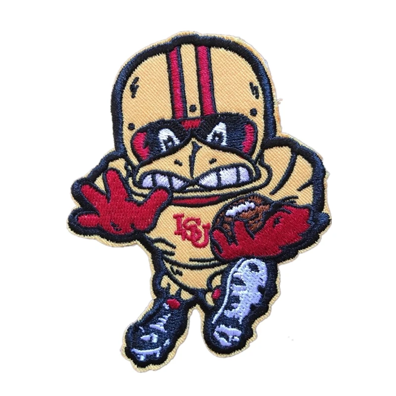 Вышитые нашивки в стиле байкеров панков декоративные термоклейкие прямые