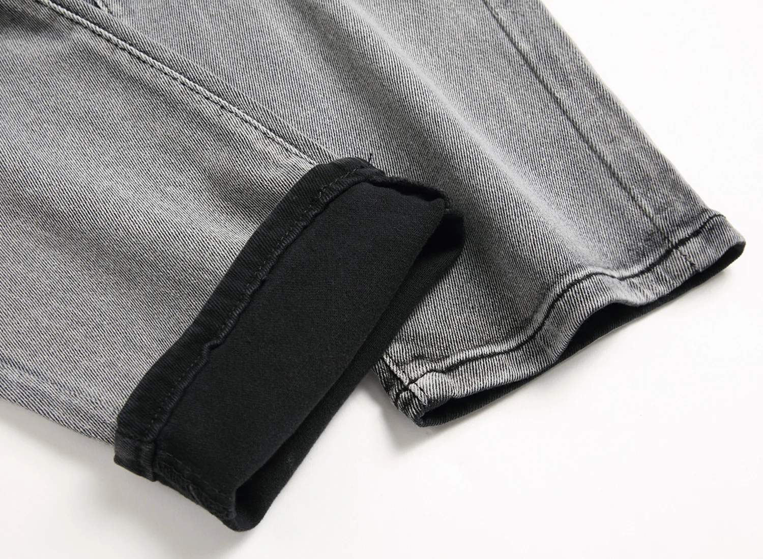 

Jeans Men Elastic Waist Skinny Jeans Men 2020 Gradient Stretch Ripped Pants Streetwear Mens Denim Jeans Hole Stretch