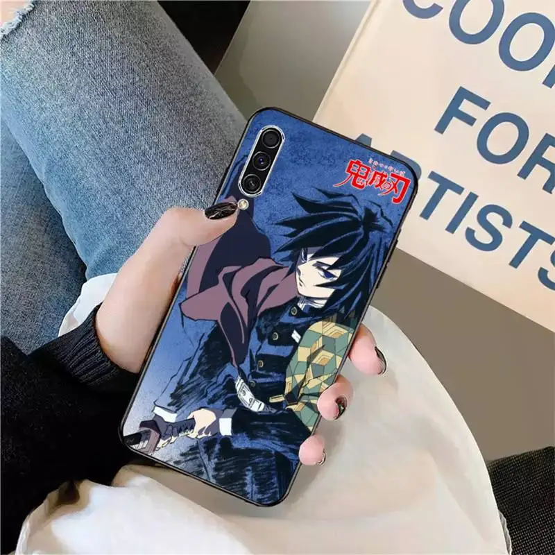 

Kimetsu no Yaiba Demon Slayer anime Phone Case For Samsung galaxy S 9 10 20 A 10 21 30 31 40 50 51 71 s note 20 j 4 2018 plus