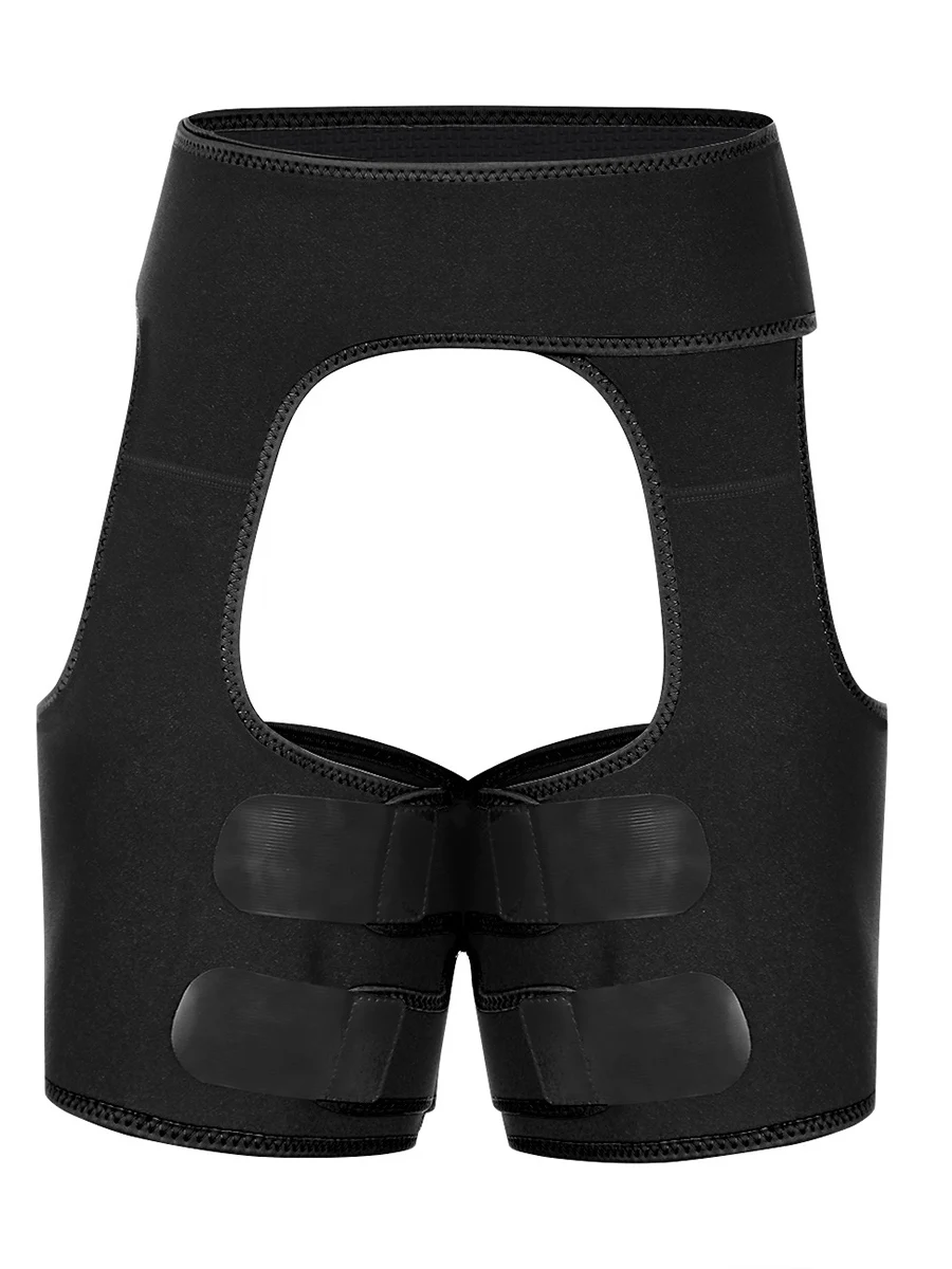 

Ultra Black Neoprene Thigh Shaper Butt Lifting Best Materials