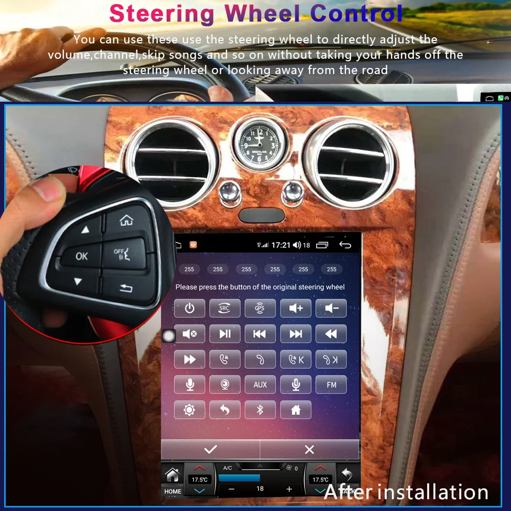 128android11 car multimedia radio player 5g for bentley continental flying spur 2012 carplay gps navigation autoradio head unit free global shipping