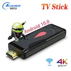 Новинка 2020 ТВ-Стик Android 10,0 X96 S400 ТВ-Стик Android X96S400 Allwinner H313 Четырехъядерный 4K 60fps 2,4G WIFI 2 Гб 16 Гб ТВ-приставка X96S