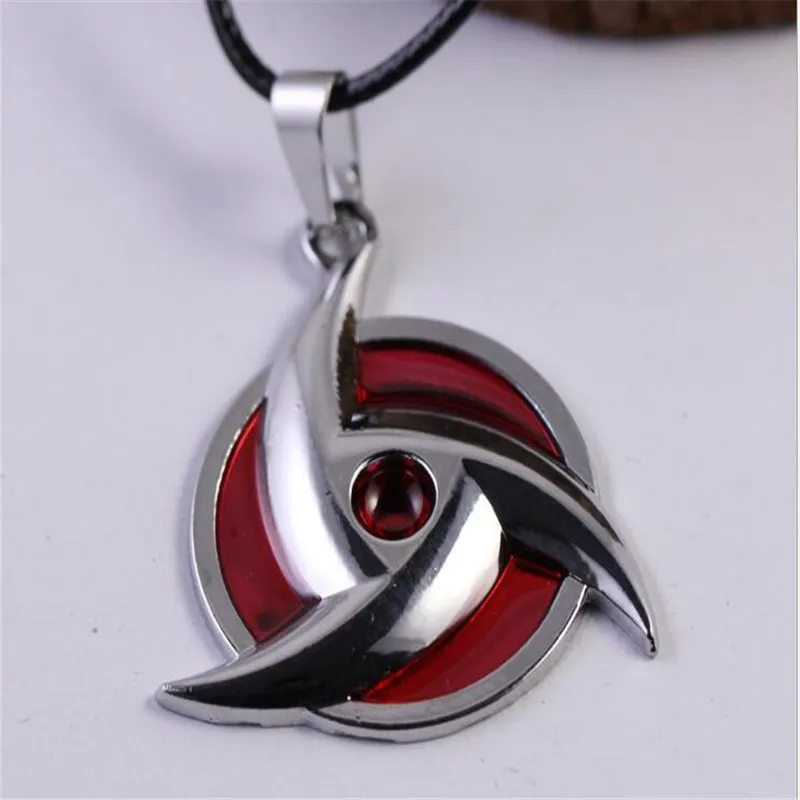 Ниндзя аниме украшения ожерелье ниндзя Тсунаде мужские кожаная цепочка Neclaces