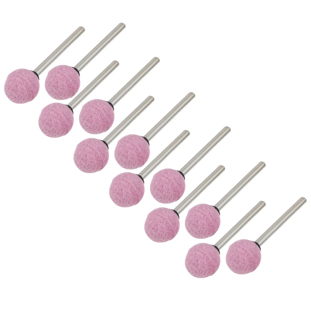 

100pcs Spherical Grinding Heads Corundum Grinding Wheel Grinding Heads )