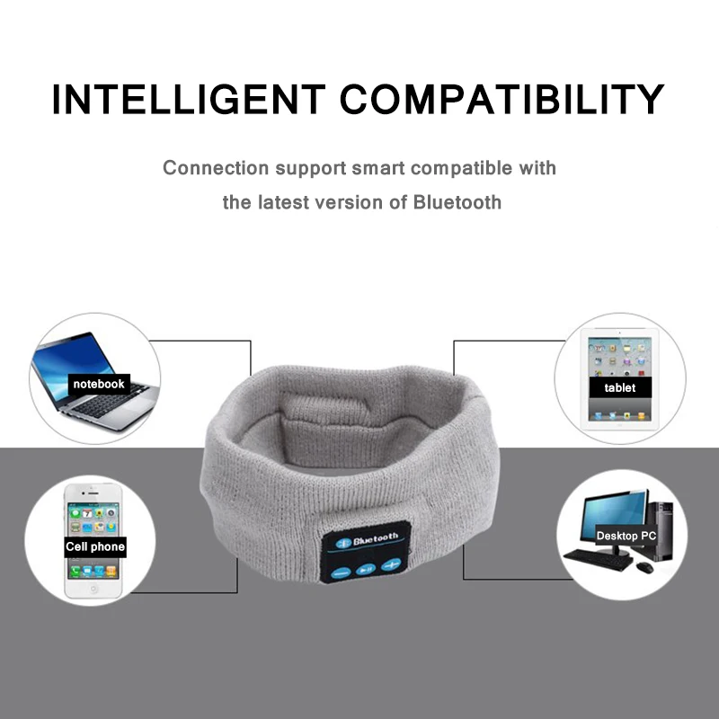 Новинка 2020 Bluetooth hi fi музыкальный плеер повязка на голову для музыки спортивные
