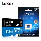 Lexar 633X новая Оригинальная высокопроизводительная карта памяти 32 ГБ, 64 ГБ, 128 ГБ, 256 Гб MicroSDHC