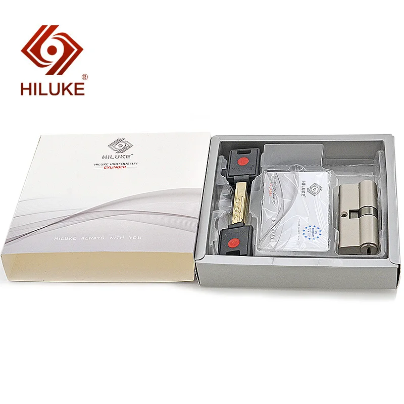 Цилиндр дверного замка HILUKE из латунного сплава 70 мм|door lock|security door lockdouble lock |