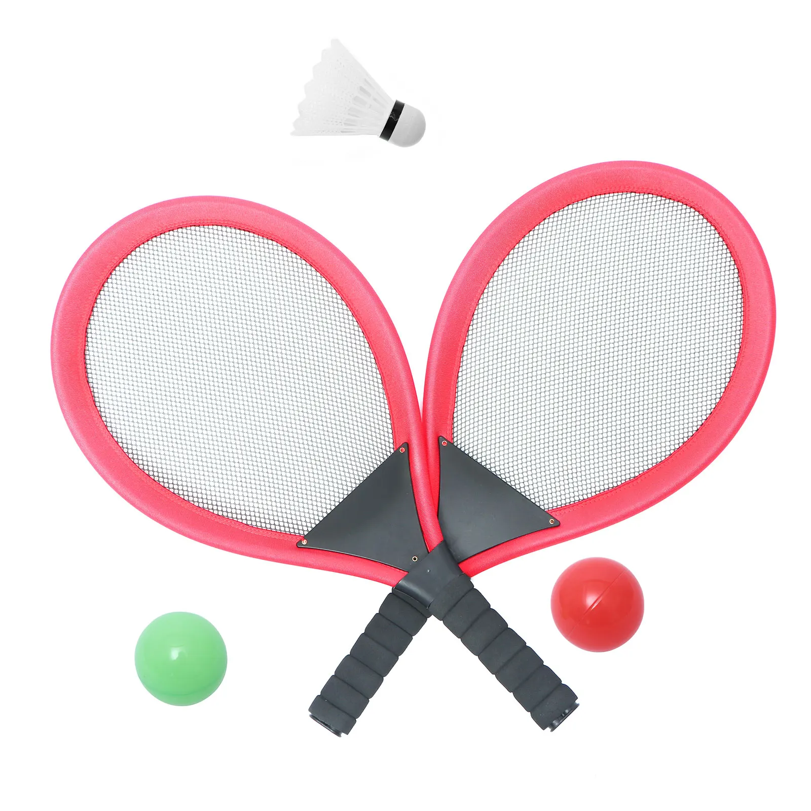 

Kids racket toy set Tennis badminton ball Children's outdoor play game parent-child interactive